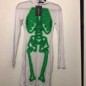 Skeleton dress